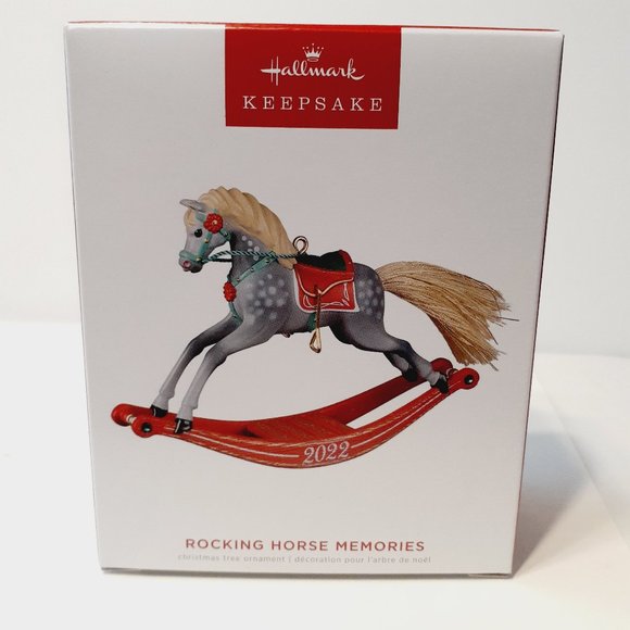 Hallmark 2022 Rocking Horse Memories 3rd in series Christmas Keepsake Ornament - Picture 1 of 5